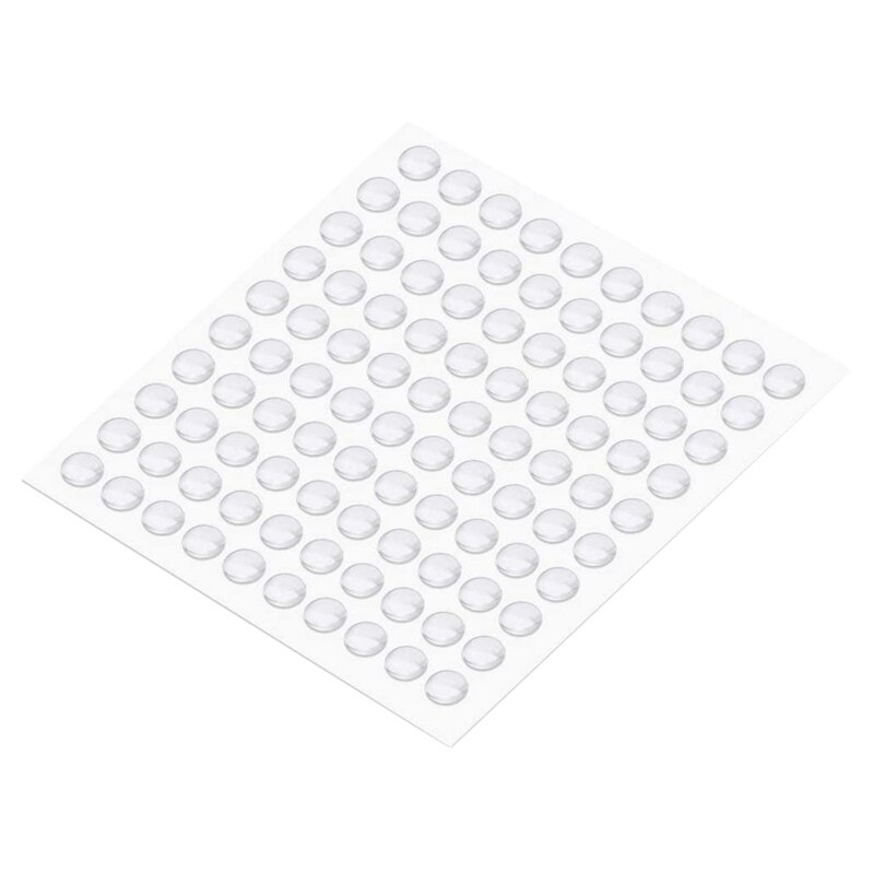 ! 100 Capsules Zelfklevende Rubber Meubels Bumper Pads Voor Deuren Kasten Lades Glazen Meubels Tafels Ambachten: Default Title