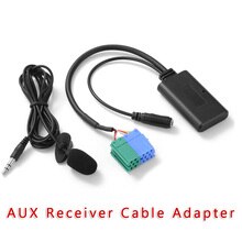 Voor Becker Aux Ontvanger Adapter Kabel MA2254 &amp; 1x Microfoon Audio Voor Muziek Liefhebbers Duurzaam