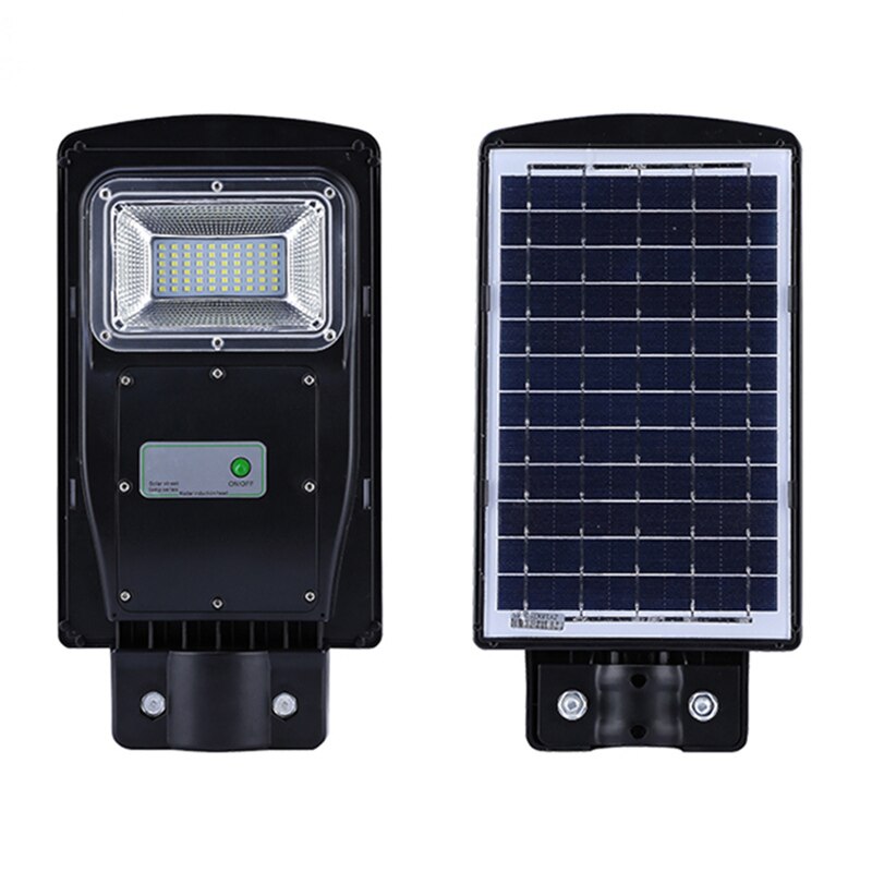 Polykristallijne Zonnepaneel Lichtregeling Radar Sensor Lamp outdoor lithium-ijzerfosfaat Batterij outdoor wall Street Verlichting: A