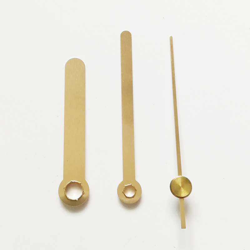 S As Korte Klok Handen 2240 # goud (gewoon handen) metalen Aluminium DIY Hands Quartz Klok Accessoire DIY Klok kits