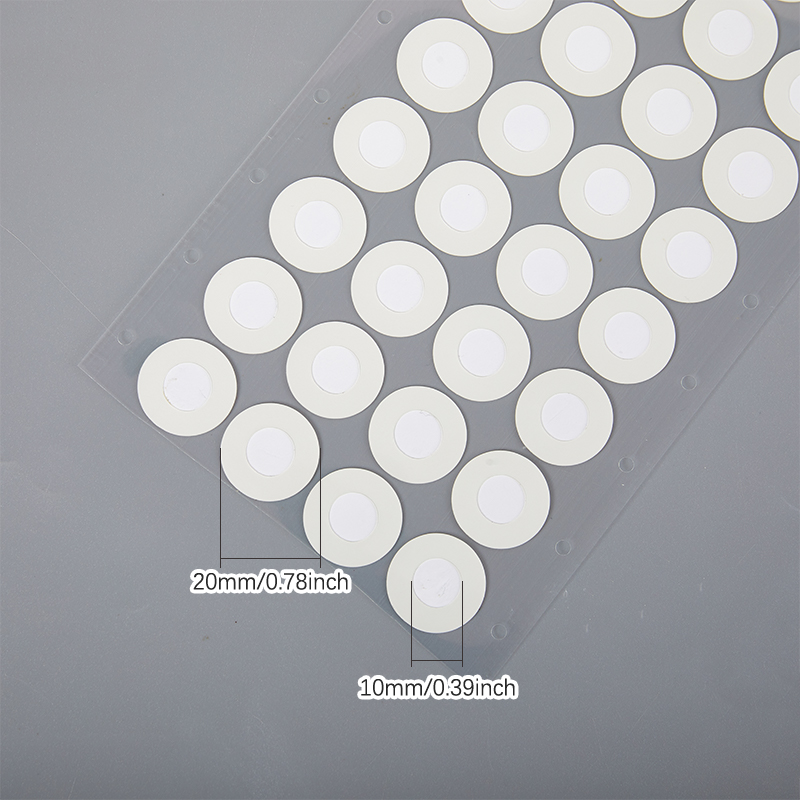 1 folha 20mm Hidrofóbica Membrana Respirável para Cultivo De Cogumelos Membrana Ampla Filtro De Malha Estéril Sintético Adesivos De Papel: Cinza claro