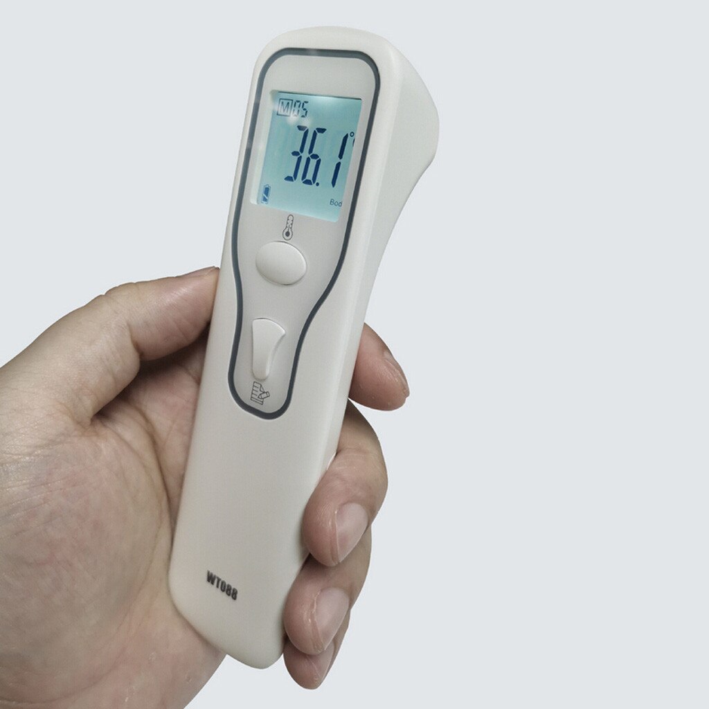 Baby Voorhoofd Thermometer Digitale Thermometer Infrarood Baby Volwassen Voorhoofd Non-contact Infrarood Thermometer Met Lcd Kinderen