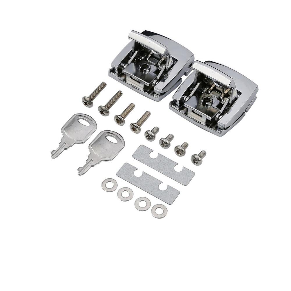 Motorcycle Razor Chopped King Pack Latches Kit For Harley Tour Pak Touring Road King Electra Glide Street Glide 1988