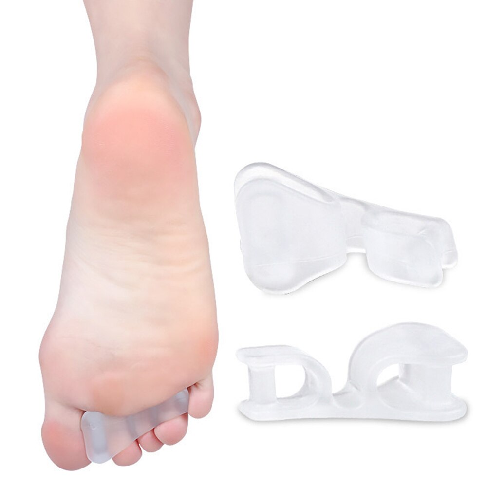 1 par tommelfinger valgus ortose stor fod knogle valgus tå separator overlappende tå split tå enhed tå glattejern