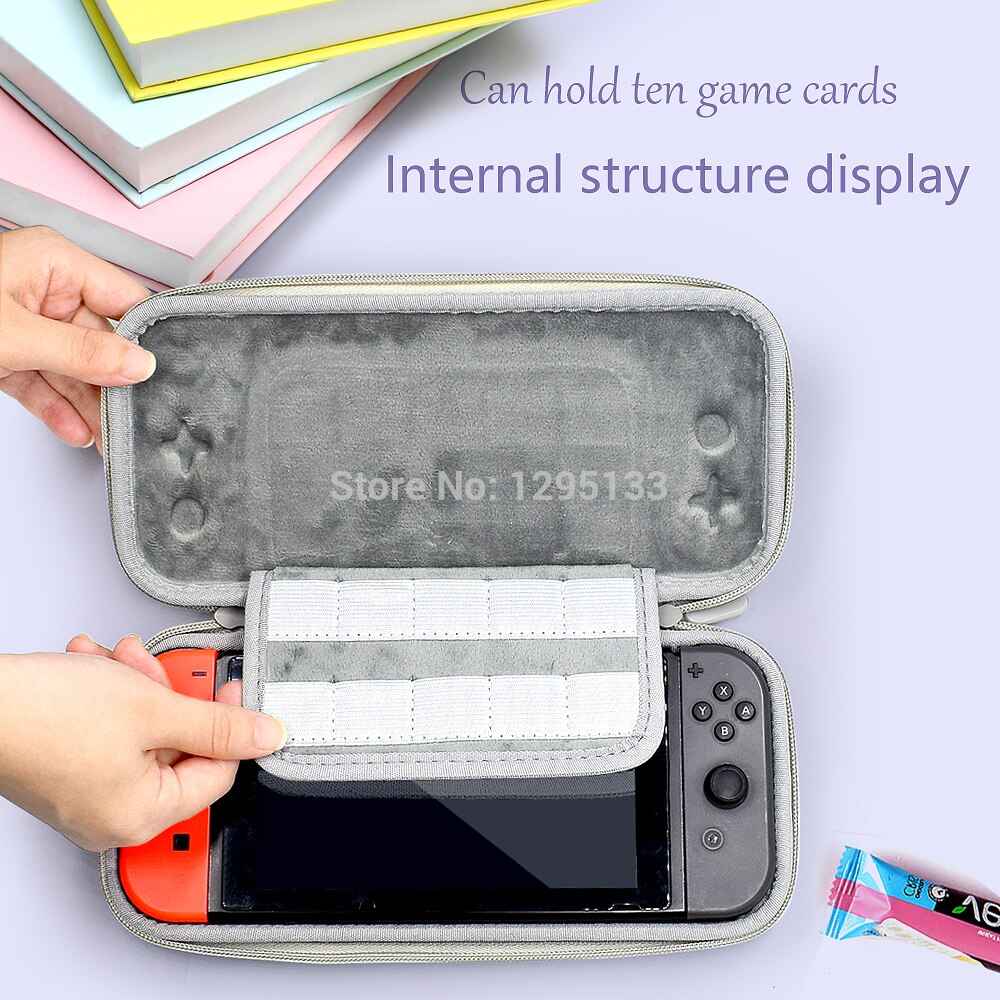 Hard Travel Beschermende Opbergtas Voor Nintend Schakelaar Crystal Shell Voor Nintendo Switch Console Case Game Accessoires