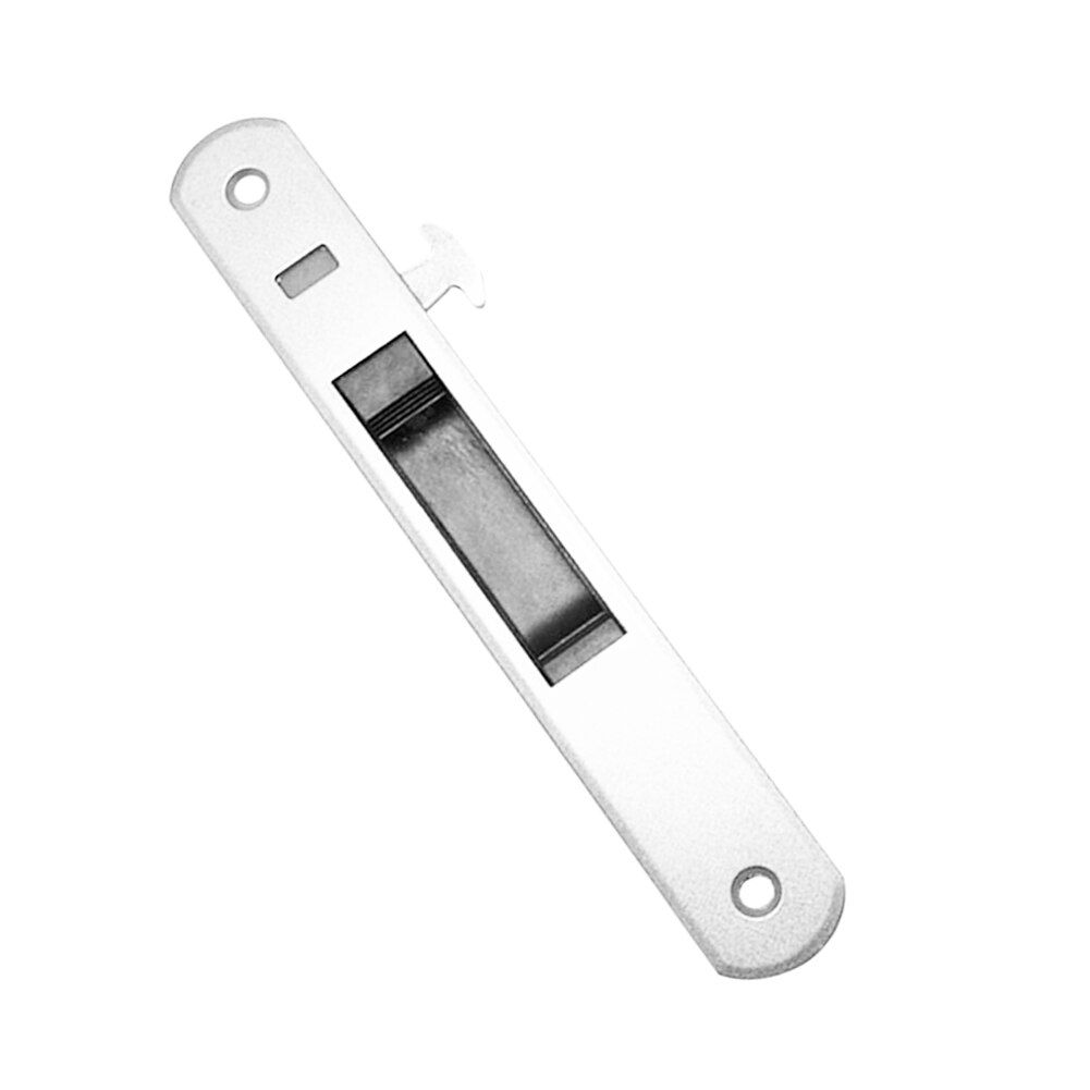 1 Pcs Sliding Glass Door Window Handle Lock Hook Style Flush Mount Zinc Alloy AI88: White