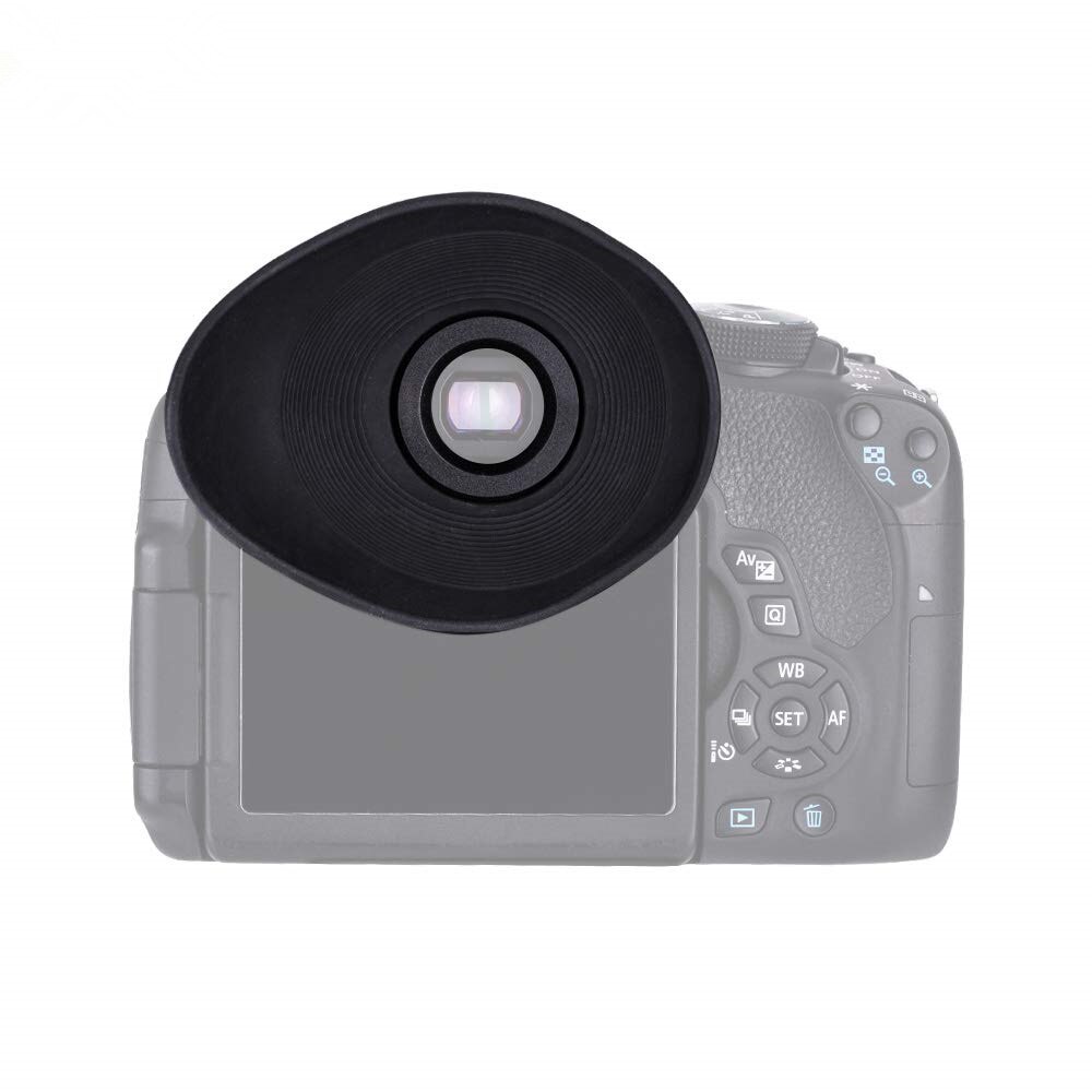 Eyecup – viseur oculaire pour Canon EOS 6D 60Da 70 80 100 550 600 650 700 750 760 8000 1100 1200 1300, caméra Rebel As EB Ef