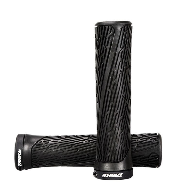 Coperchio manubrio bici pieghevole TANKE per coperchio manubrio bici MTB Brompton antiscivolo supporto forte impugnatura singola: Black