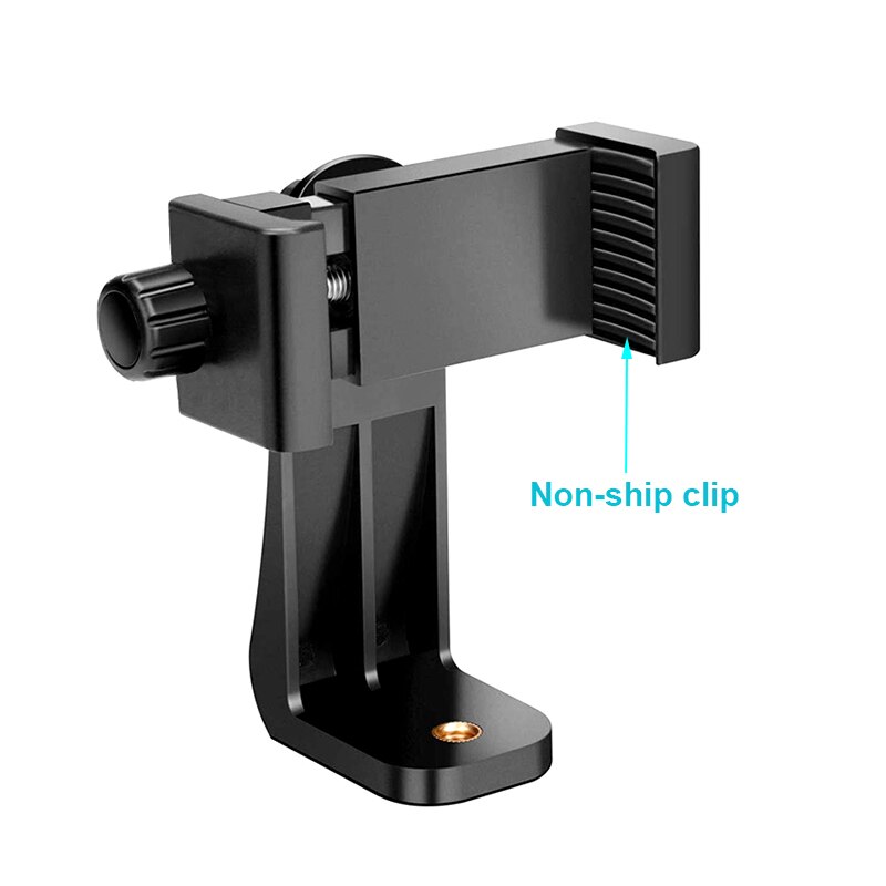 Rovtop Universal Phone Tripod Mount Adapter Rotatable Digtal Camera Bracket Cell Phone Clipper Holder Vertical Tripod Stand Z2