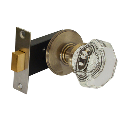 Lèvent de porte en cuivre invisibles, quincaillerie de porte, poignée de porte en cristal, laiton en bois pastChev, arrière-plan de porte latérale dissimulée: Champagne