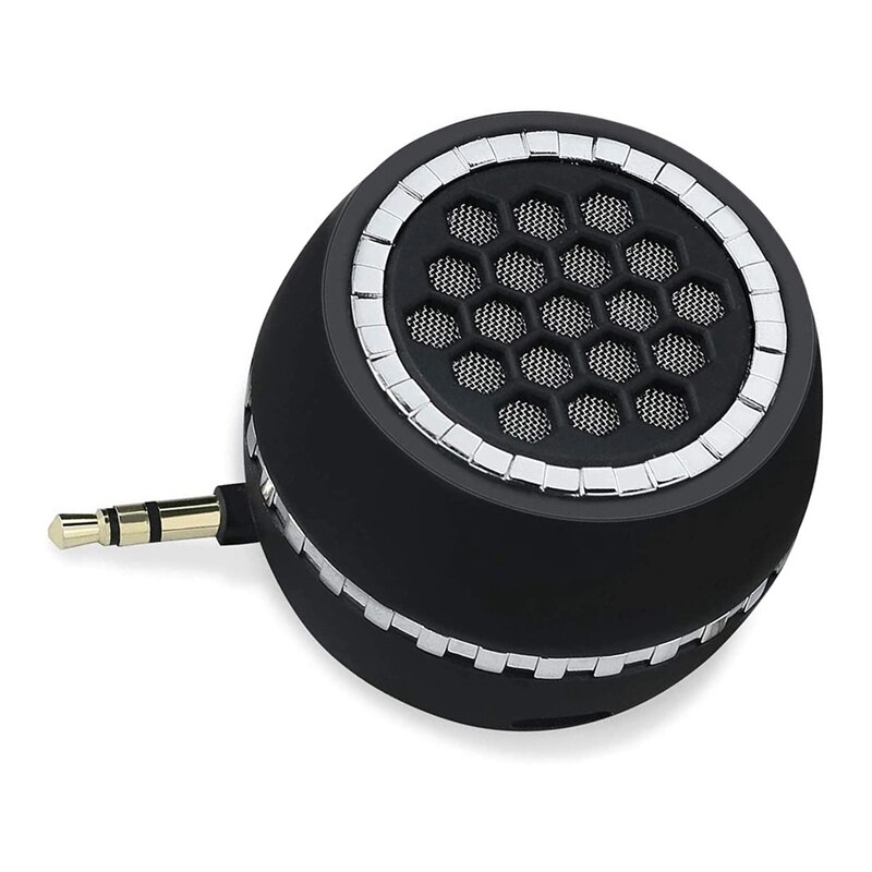 Mini Wireless Speaker, 3W Mobile Phone Speaker Line-in Speaker with 3.5mm AUX Audio Interface for Android/PC/Laptop: Default Title