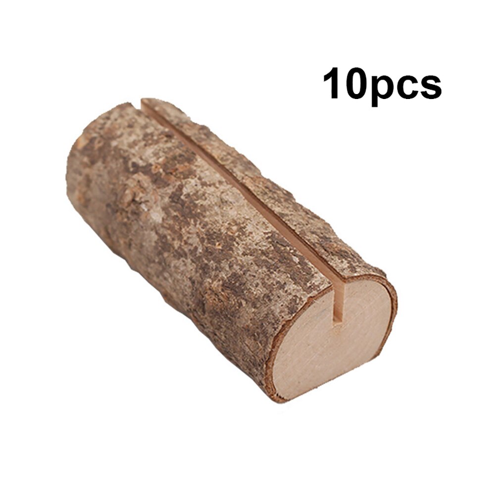 10pcs Semi-Circular Business Card Rack Table Number Stands Holder Party Wedding Ornament Decoration: Silver