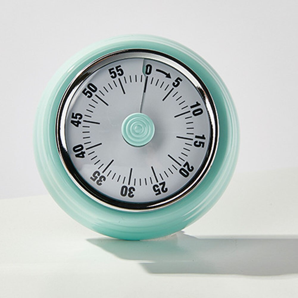 Magnetic Bottom Digit Retro Pointer Kitchen Timer Portable Large Dial Multi Use Reminder Cooking Count Down Mechanical Clockwork