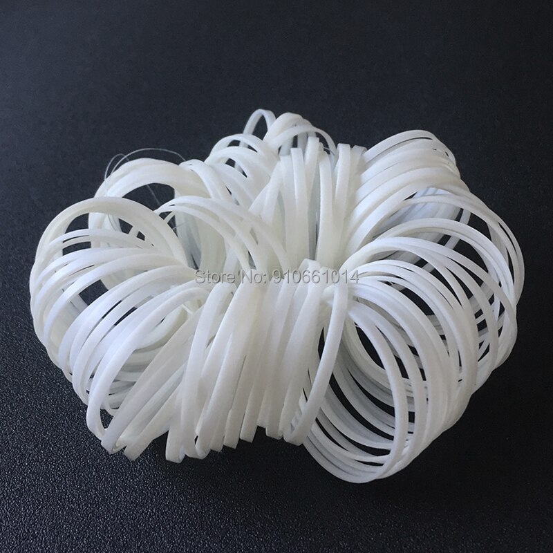 Guarnizione per orologio nera bianca DW 37.6 33.8 33.6 31.3 30.3 29.5 23.6mm diametro utilizzato per cassa frontale vetro rondella di plastica orologio sostituire parte