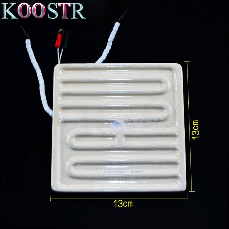 220v Heating Plate Far Infrared Ceramic Heating Brick BGA Rework Station Dedicated 120*120MM 600W for GORDAK 853 863