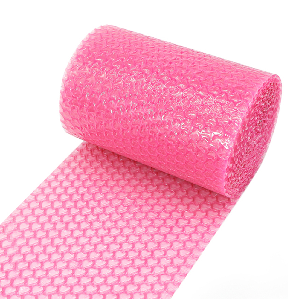 20cmx5 Meters Pink Blue Lovely Heart Shape Bubble Wrap Shockproof Package For Box Fragile Glass Goods Pack Party Decor: Fluorescence Yellow