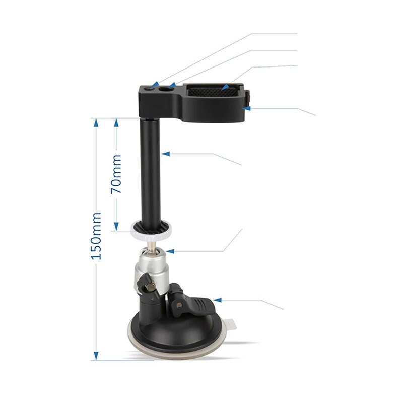 Installation Expansion Module for Automotive Suction Cups for FIMI PALM Handheld Head Accessories