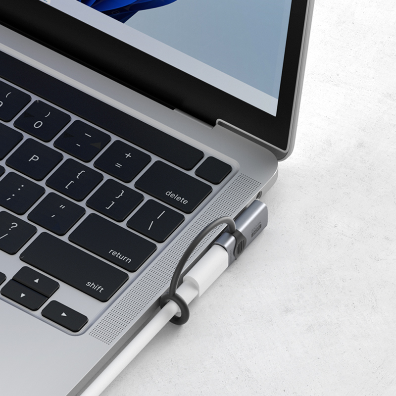 Hagibis-Adaptador USB C a C de 240W con cordón, convertidor de 80Gbps y 90 grados, adaptador USB4 de vídeo 8K para MacBook iPhone 16 Pro Tablet