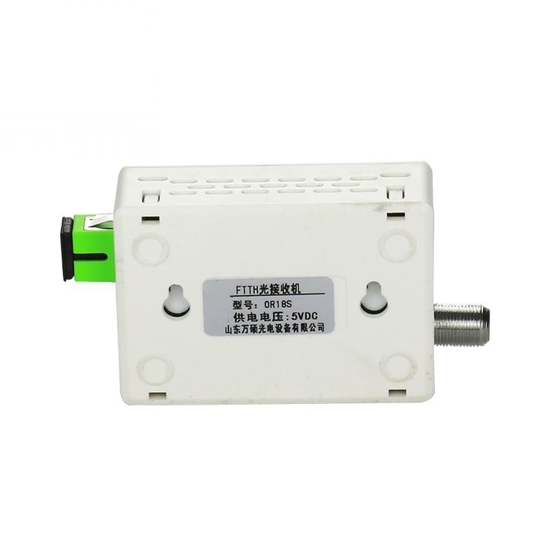 FTTH SC/APC Cable TV 1550nm Optical Node OR18 mini node Series Optical receiver is a home-based optical receiver for FTTH