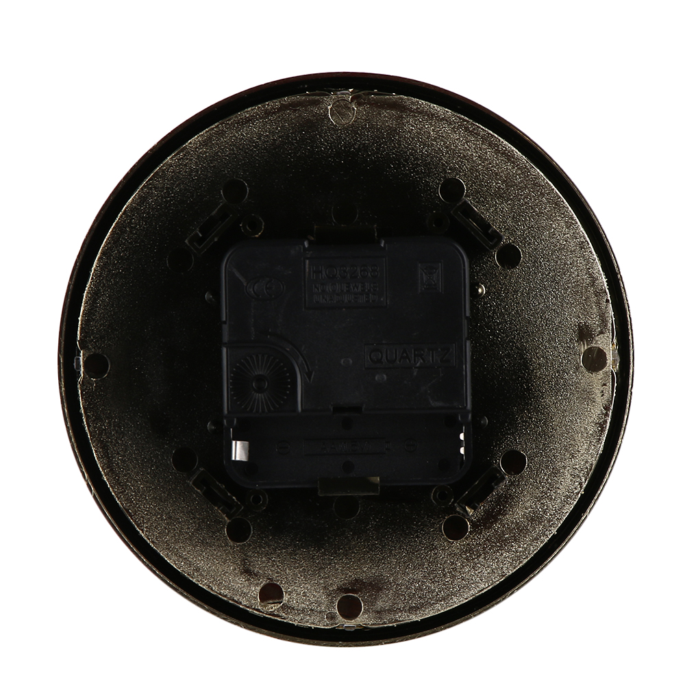 1PC 130mm White Face Gold Trim DIY Classic Clock R... Grandado