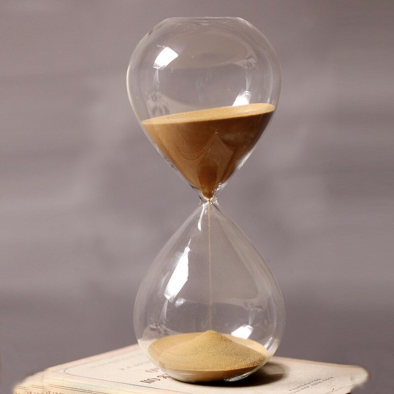 Timer boligindretning tilbehør 5/10/30/60 minutter timing timeglas sand timer sandglas gyldent sand ure bruser timer