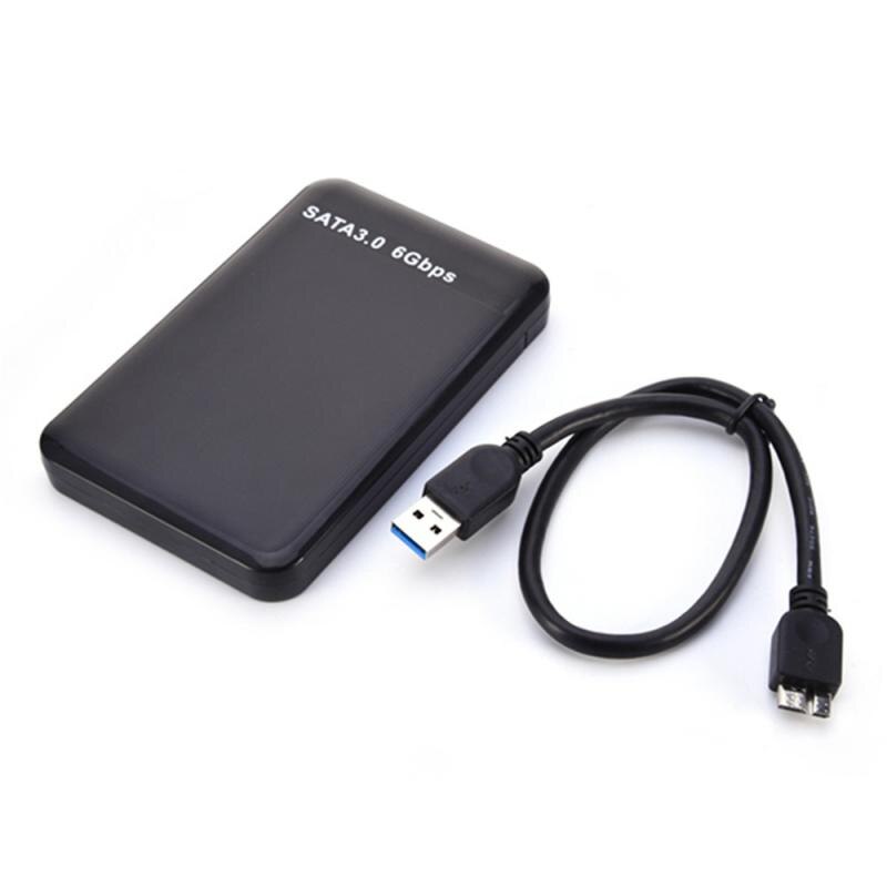 5 tommer sata 3.0 hdd sata til usb 3.0 adapter gratis 6 gbps boks harddisk kabinet understøtter 3tb hdd disk til windows os: 4