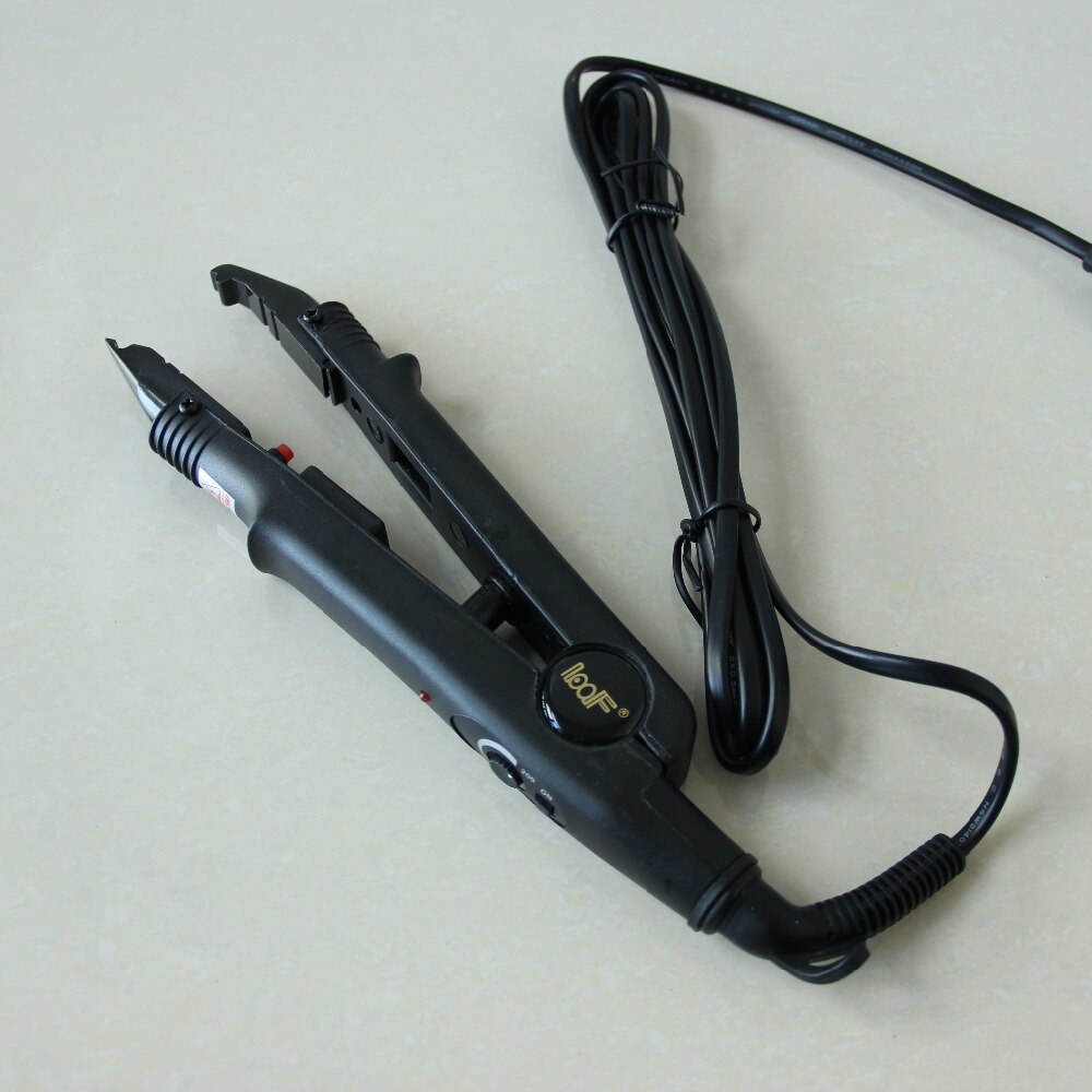Loof brand Fusion hair extension iron keratin bonding tool adjustable temperature Fusion thermal connector