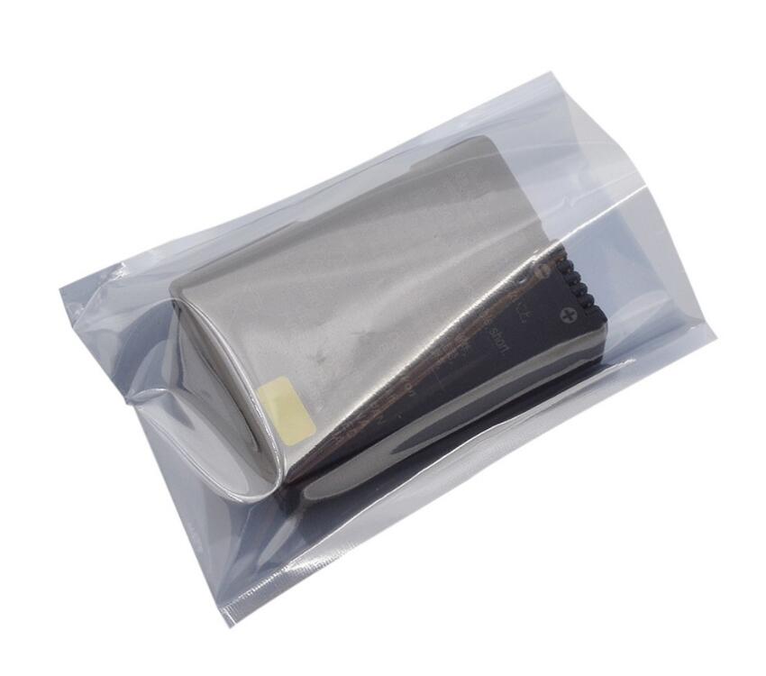 100pcs/lot Open Top Anti-Static Shielding Plastic Pack Packaging Bags ESD Anti Static Packing Bag Antistatic Storage Bag