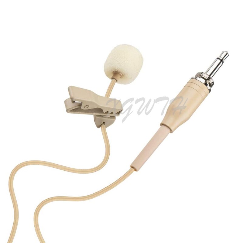Lavalier-kondensatormikrofon, omnidirektional, ansteckmikrofon für taschensender, 3.5mm mono-stecker (männlich)