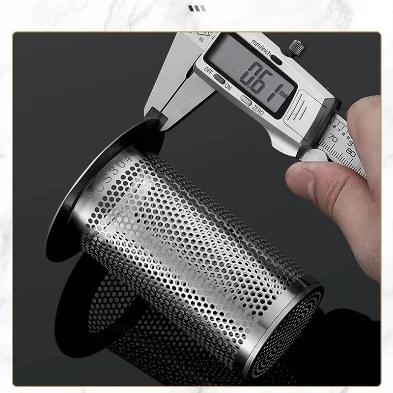 Roestvrijstalen gootsteenfilter Mesh Afvoerputje Filter Mesh Aanrecht Anti-verstopping Filter Badkamer Haarvanger Gootsteenaccessoires