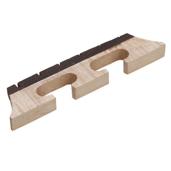 Piece Of Maple And Rosewood Bridge For 6 String Banjo Parts 21/32 Inch