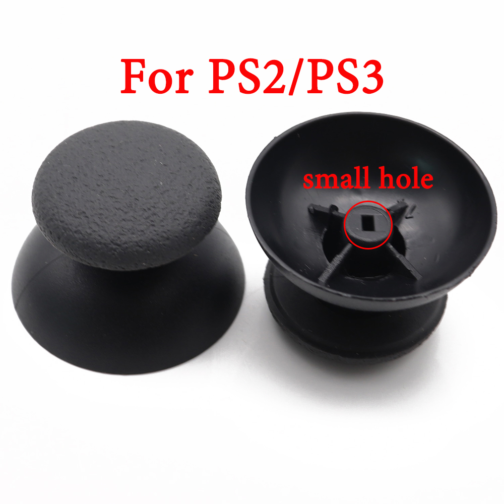 2 sztuk sterownik zastępczy analogowa gałka kciuk kij grzyb nakładka na gałkę pokrywa dla PS2 PS3 PS4 Pro Slim PS5 część naprawcza szary