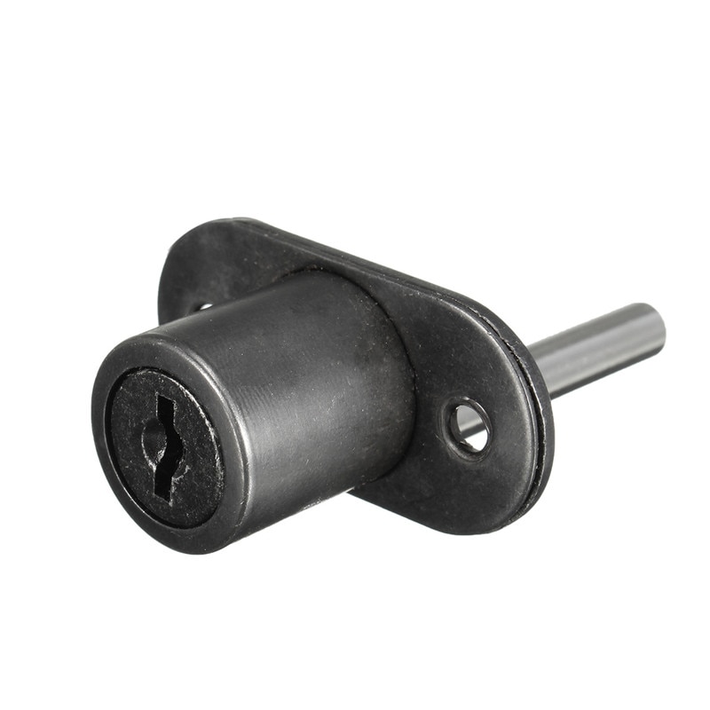 Lowest Price 19mm Cam Lock For Office Computer Desk Cabinet Drawer Cupboard Locker +2 Keys 180 Degree Zinc Alloy