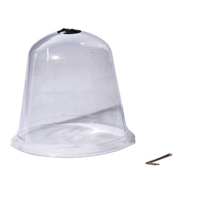 6 Packs Tuin Cloche Dome Plant Bell Protector Cover Met 18 Pcs Grond Beveiligen Pinnen Voor Vorst Freeze Plant Bescherming: Default Title