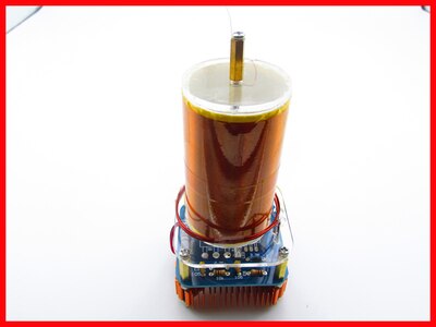 Music Tesla Coil Diy Suite ZVS Technology Physics Electronics Manufacture Small Tesla Parts: Finished product