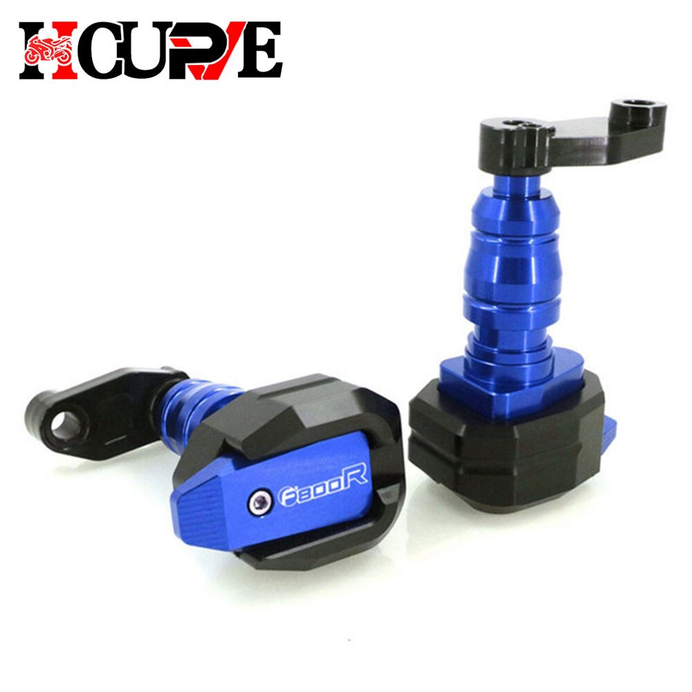Cadre de Protection Contre les Chutes de Moto CNC, Protection de Carénage Coulissant, Tampon Anti-Crash pour F800R F 800R F800 R: Kaki
