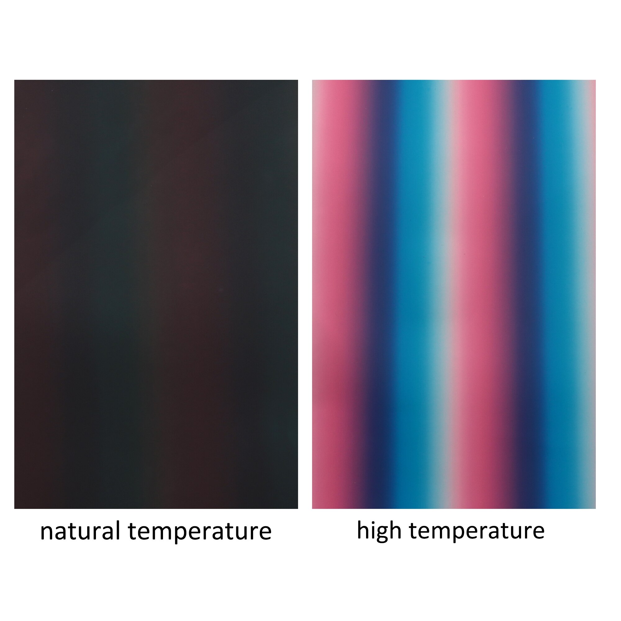 20*33cm Tie-dye Temperature Sensing Faux Leather Sheet Vinyl Leatherette Clothing Upholstery DIY Earring Accessories ,1Yc14044: 1116939004