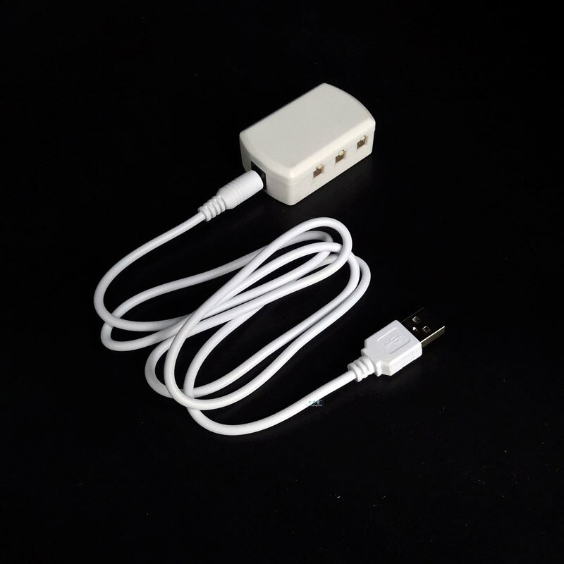 HO Scale LED Light USB Wiring Set 6 Output Ports Lighting System Connect Sand Table Railway Model Accessories: Default Title