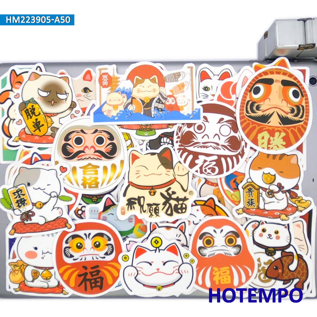 20/30/50 sztuk, stare reklamy, plakaty, naklejki, Styl japoński, Retro Trip, Śmieszne naklejki, Nadaje się do DIY Scrapbook Bagaż Bike Car Laptop Motocykl Gitara, Naklejka na telefon: Kości słoniowej