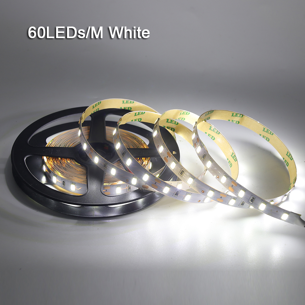120 leds/m 5 M 5630 Led Strip Licht 12 V DC Flexibele LED Licht 600LED 300LED Pixel Tape Niet Waterdichte Led Lint Kerst Lamp: green