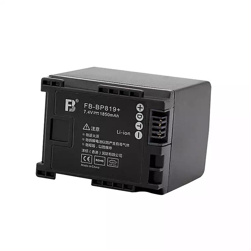 BP-819 BP819 lithium batteries BP 819 BP808 Li-ion Battery pack For Canon HF100 HF100E HG20 HG21 HF11 Digital camera Battery