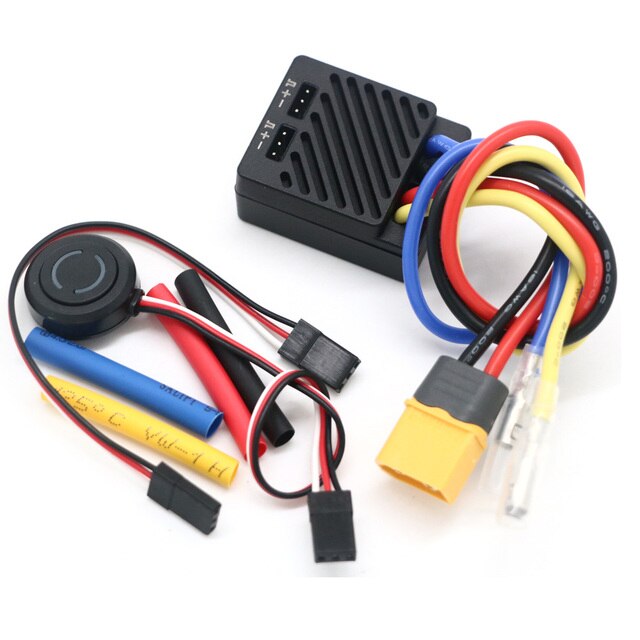 Isdt ESC70 Wp 1080 70A Geborsteld Motor Esc Waterdicht Electronic Speed Controller Met XT60 Plug Voor Rc Auto 1:10 1:8: With XT60 Plug