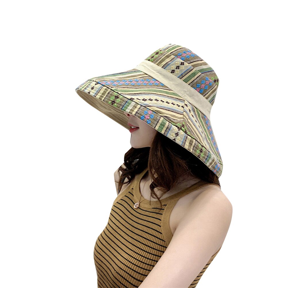 Sombrero de ala ancha a la para mujer, sombrero de invierno cálido Retro con patrón étnico Fedora, sombrero de ala ancha, sombrero flexible para mujer, invierno cálido: Beige