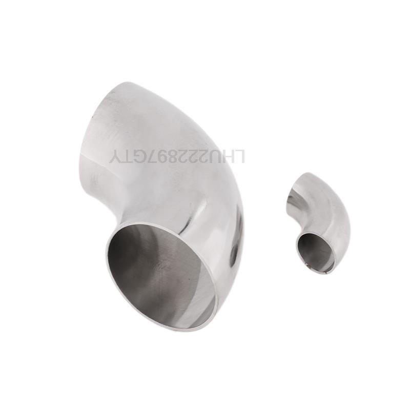 1PC Automobile Exhaust Pipe Muffler Turns into Stainless steel Elbow 90 Degree