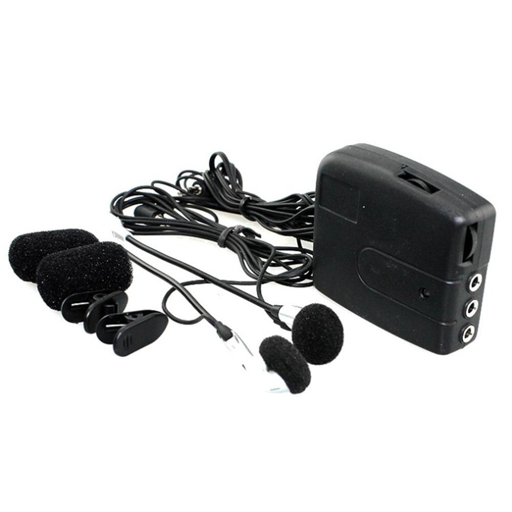Moto Helm Front-To-Back Intercom Headset Plastic Gemodificeerde Motorhelm Intercom Hoofdtelefoon Accessoires