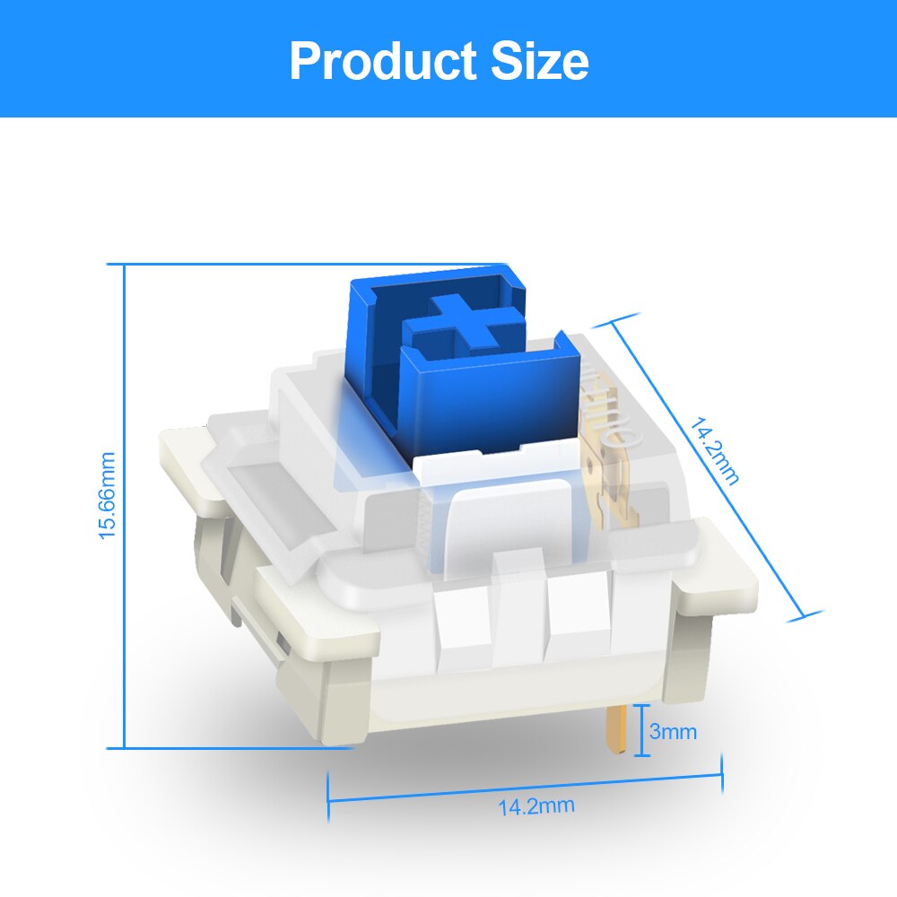 REDRAGON SMD RGB Outemu MX Low Profile Half height... – Grandado