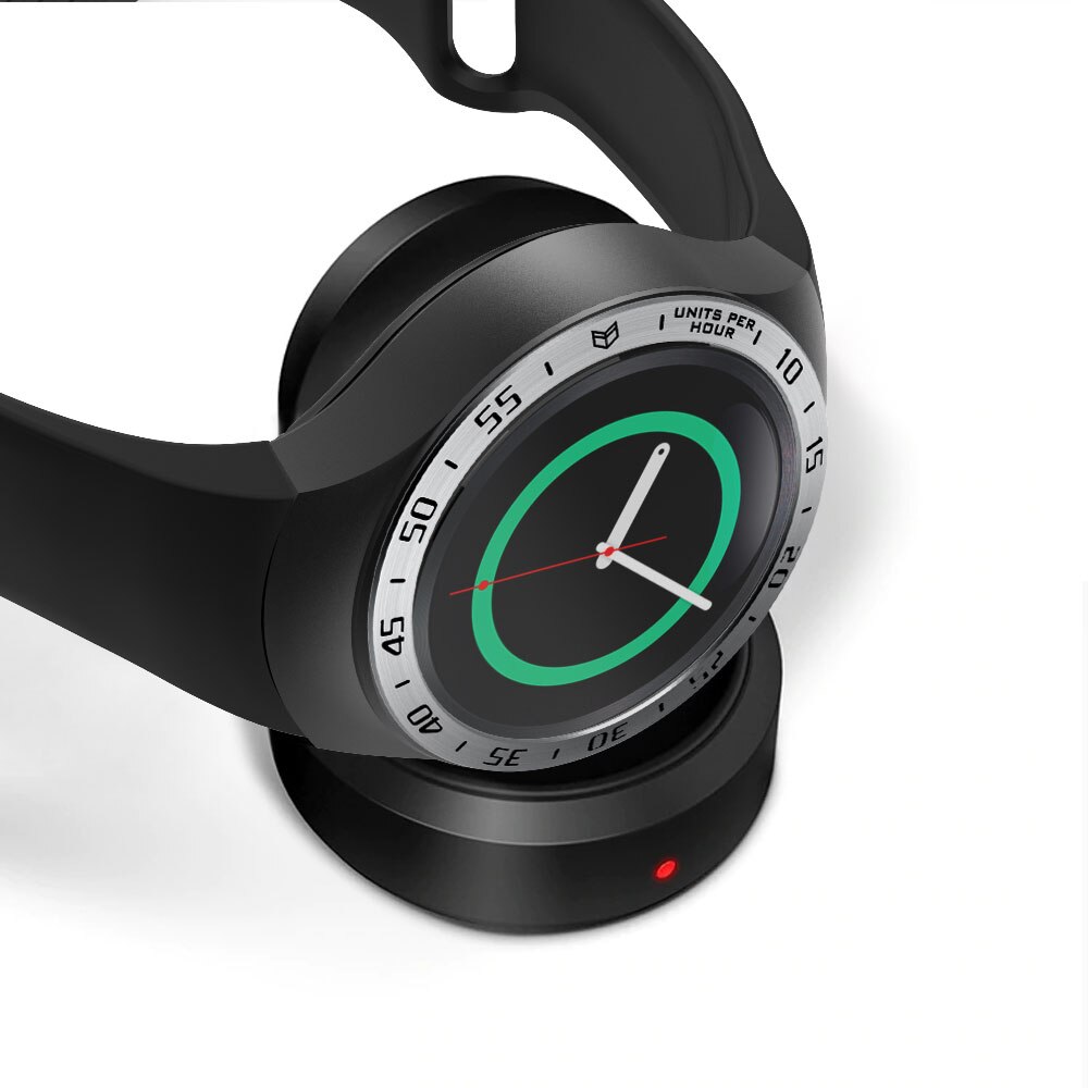 Samsung galaxy watch 42mm/s2 sm-r720 kehys rengas tarvikkeet kansi naarmuuntumista estävä ruostumattomasta teräksestä suojakehä