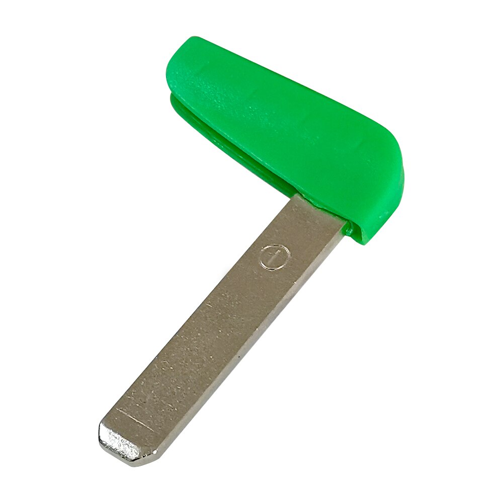 Xnrkey 3 Knop/Verlichting Knop Afstandsbediening Card Shell Voor Renault Laguna Card Key Shell Met Green Blade Zonder Woorden zonder Logo