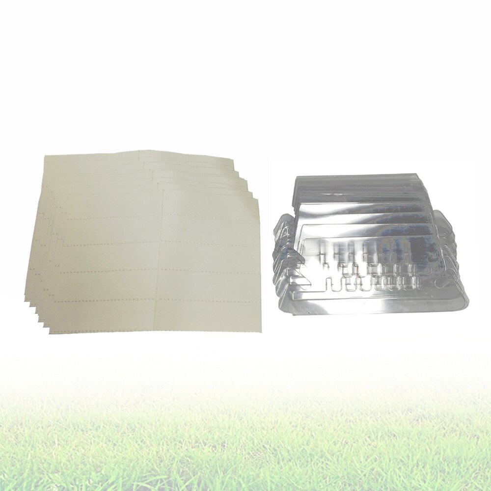 100Pcs Suspension File Folder Hanging File Holder Paper Wear-resistant Frame Documents Organizer Desktop Office Supplies (Plasti