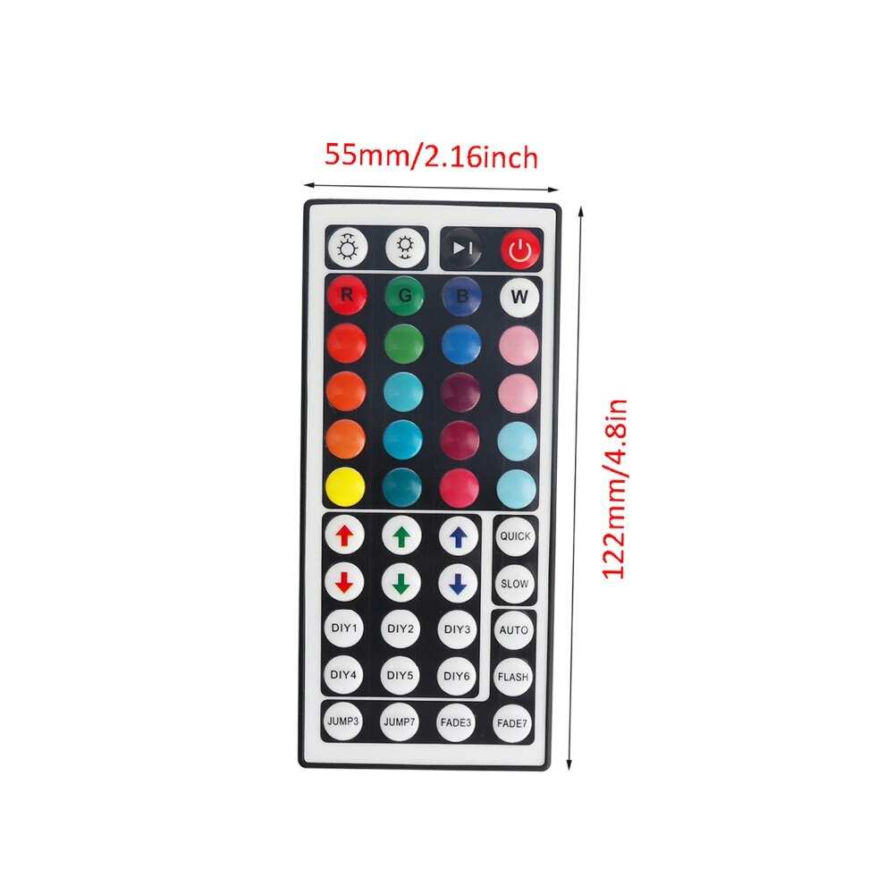 5V USB RGB Controller 44 Keys RF it zijn draadloze Mini Afstandsbediening Voor 5050 3528 SMD RGB LED Strip Licht dimmer JQ